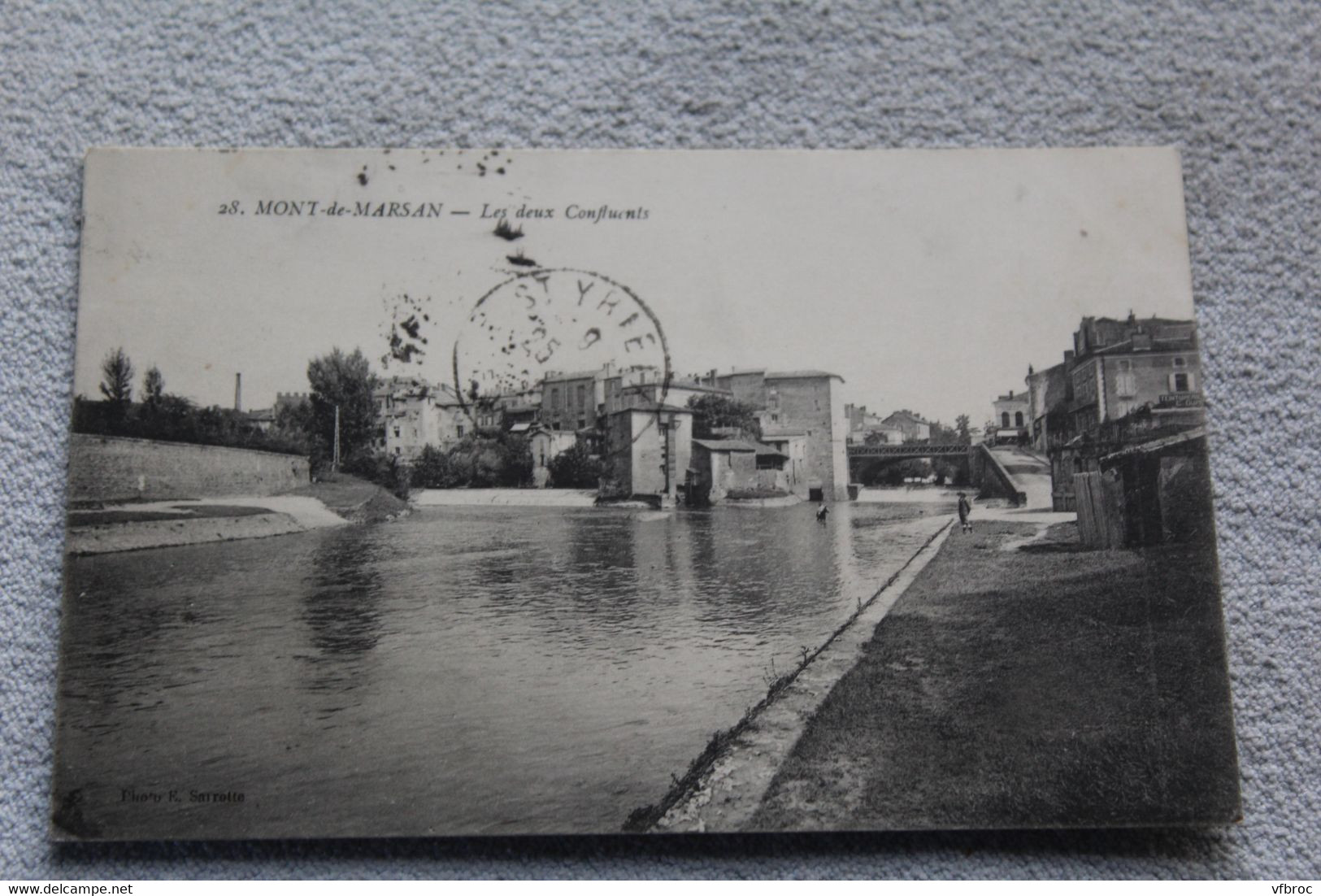 Cpa 1915, Mont De Marsan, Les Deux Confluents, Landes 40 - Mont De Marsan