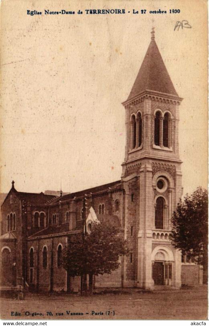 CPA AK TERRENOIRE Église Notre Dame (663842) - Other & Unclassified