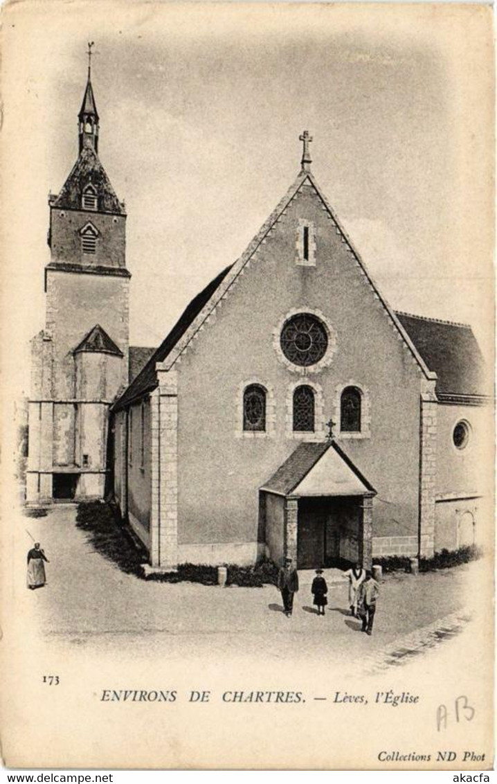 CPA AK LEVES - Église (669946) - Lèves