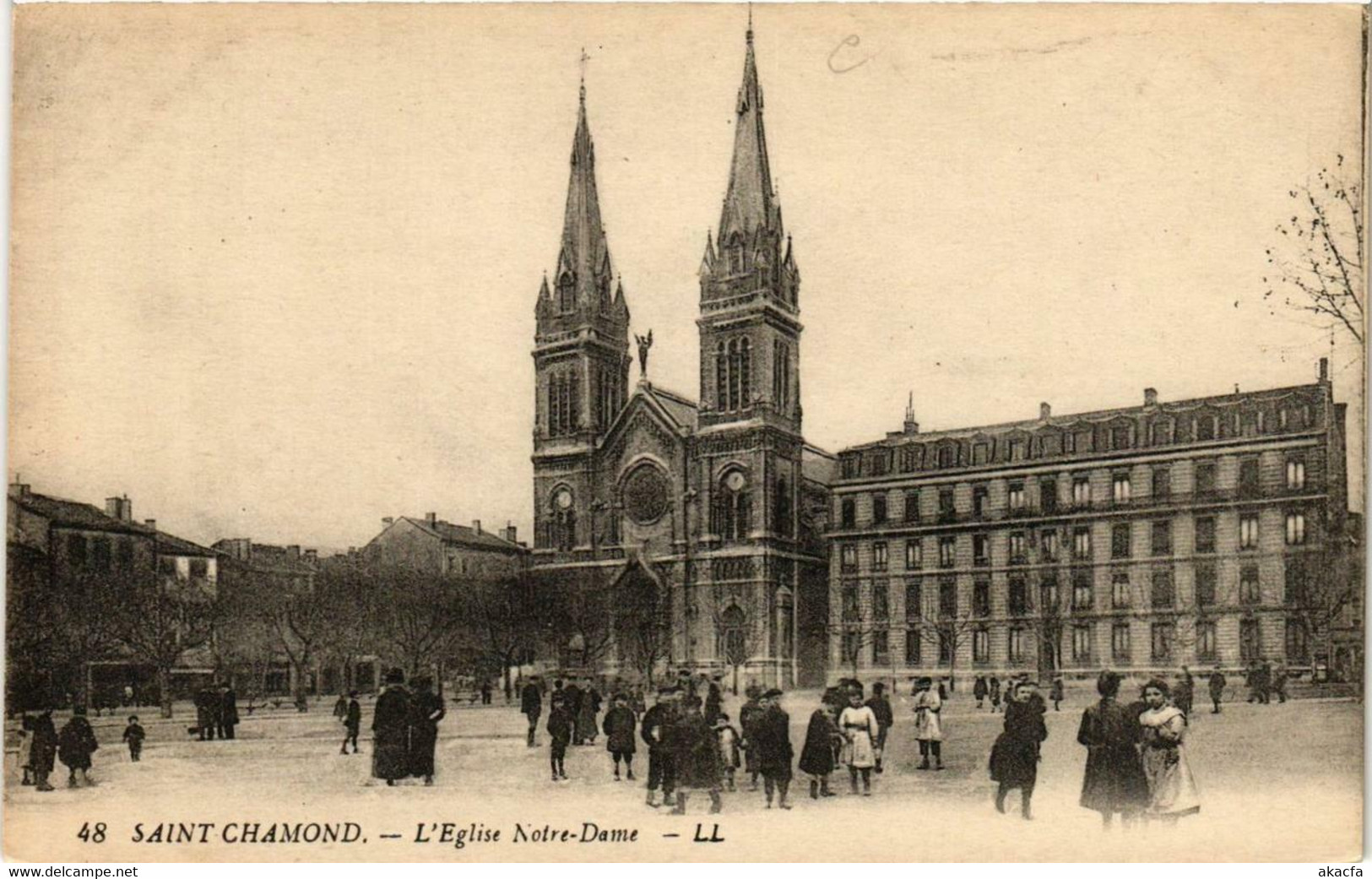 CPA AK St-CHAMOND L'Église N.-D. (687338) - Saint Chamond