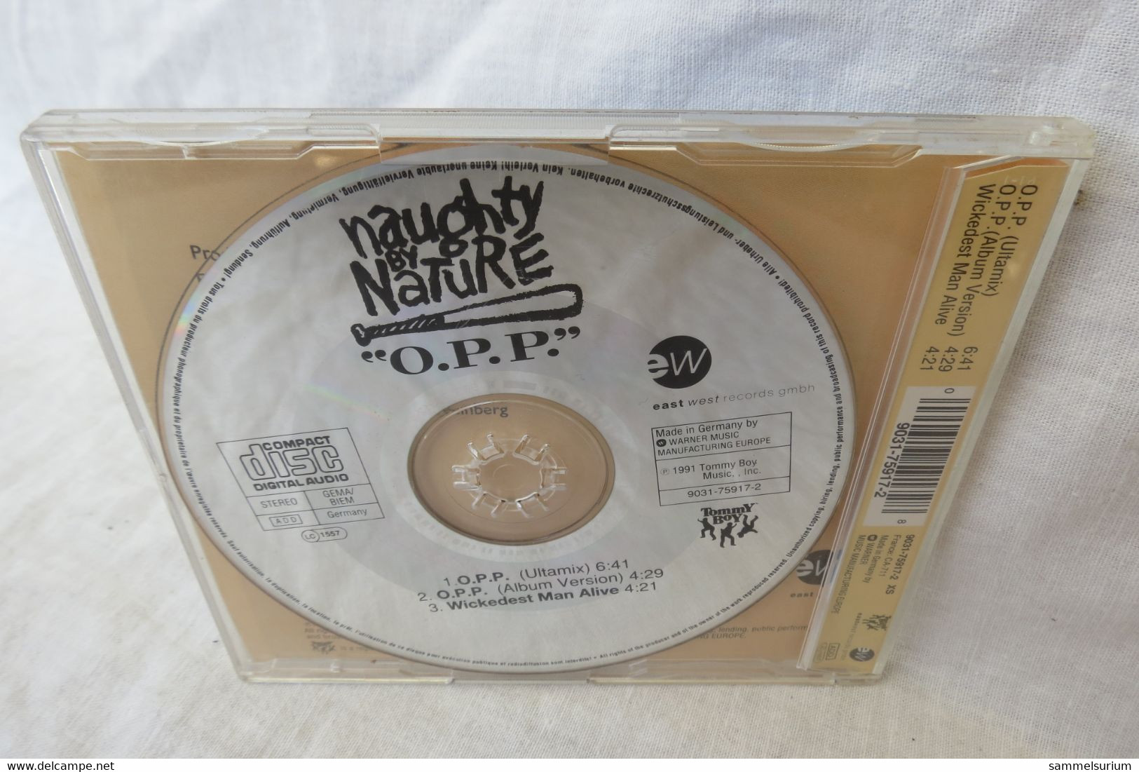 CD "Naughty By Nature" O.P.P. - Rap En Hip Hop