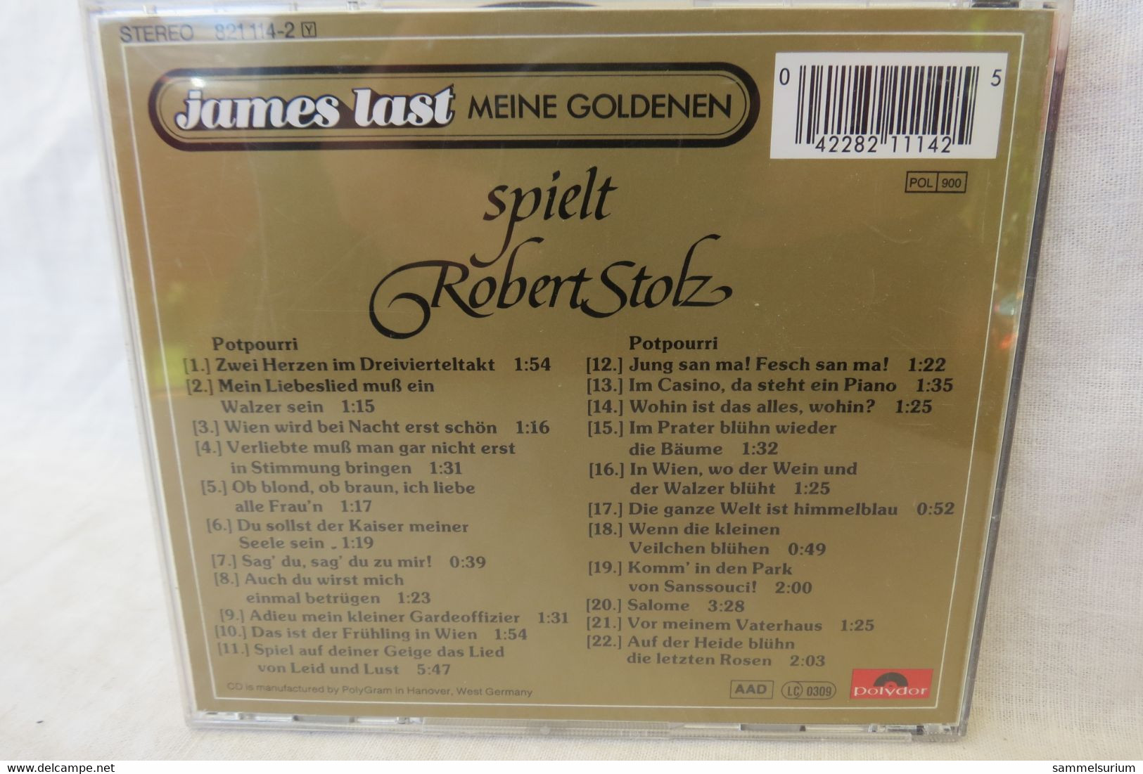 CD "James Last" Spielt Robert Stolz - Instrumental