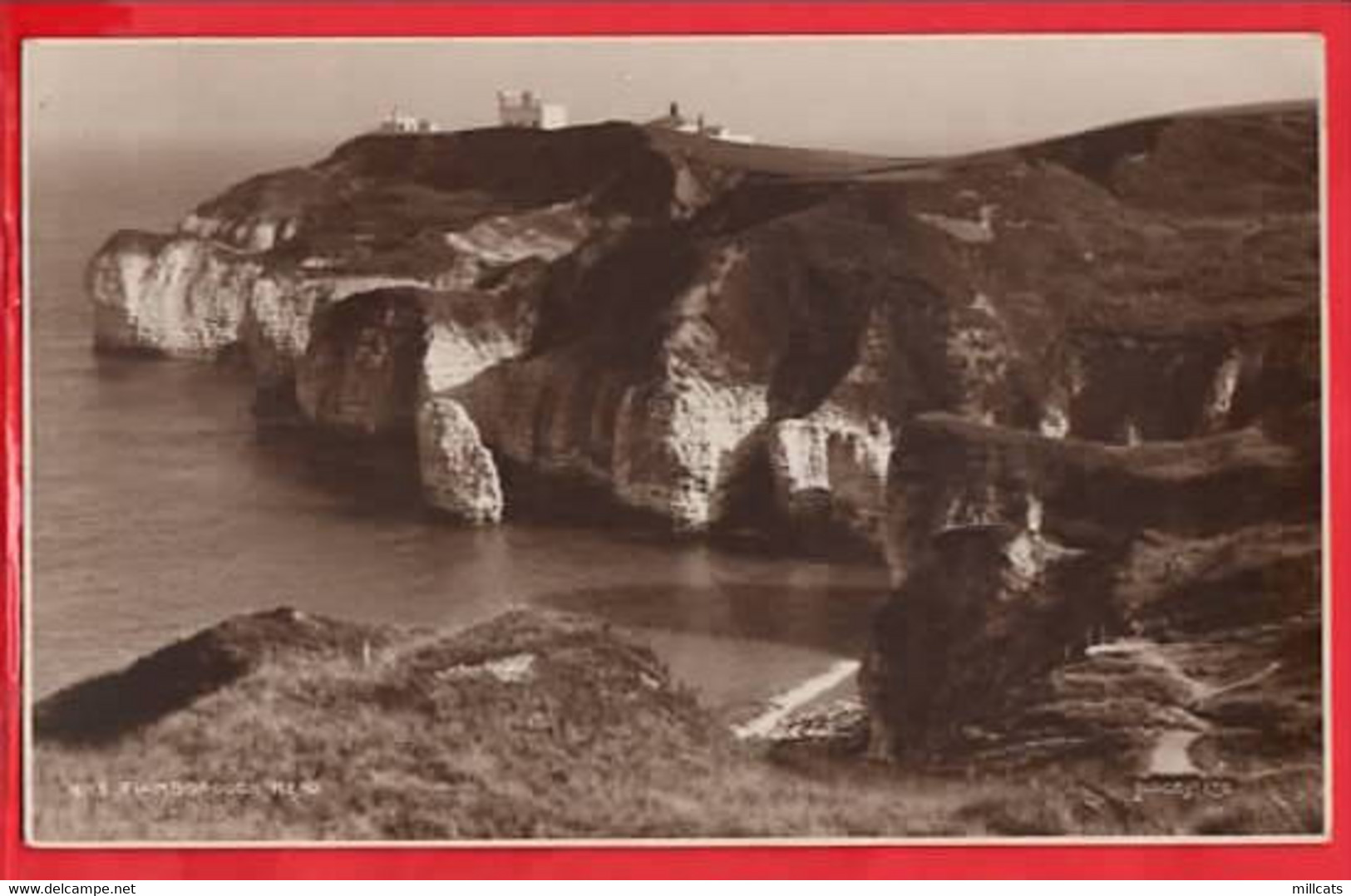 FLAMBOROUGH  HEAD + LIGHTHOUSE  JUDGES RP  Pu 1924 - Whitby