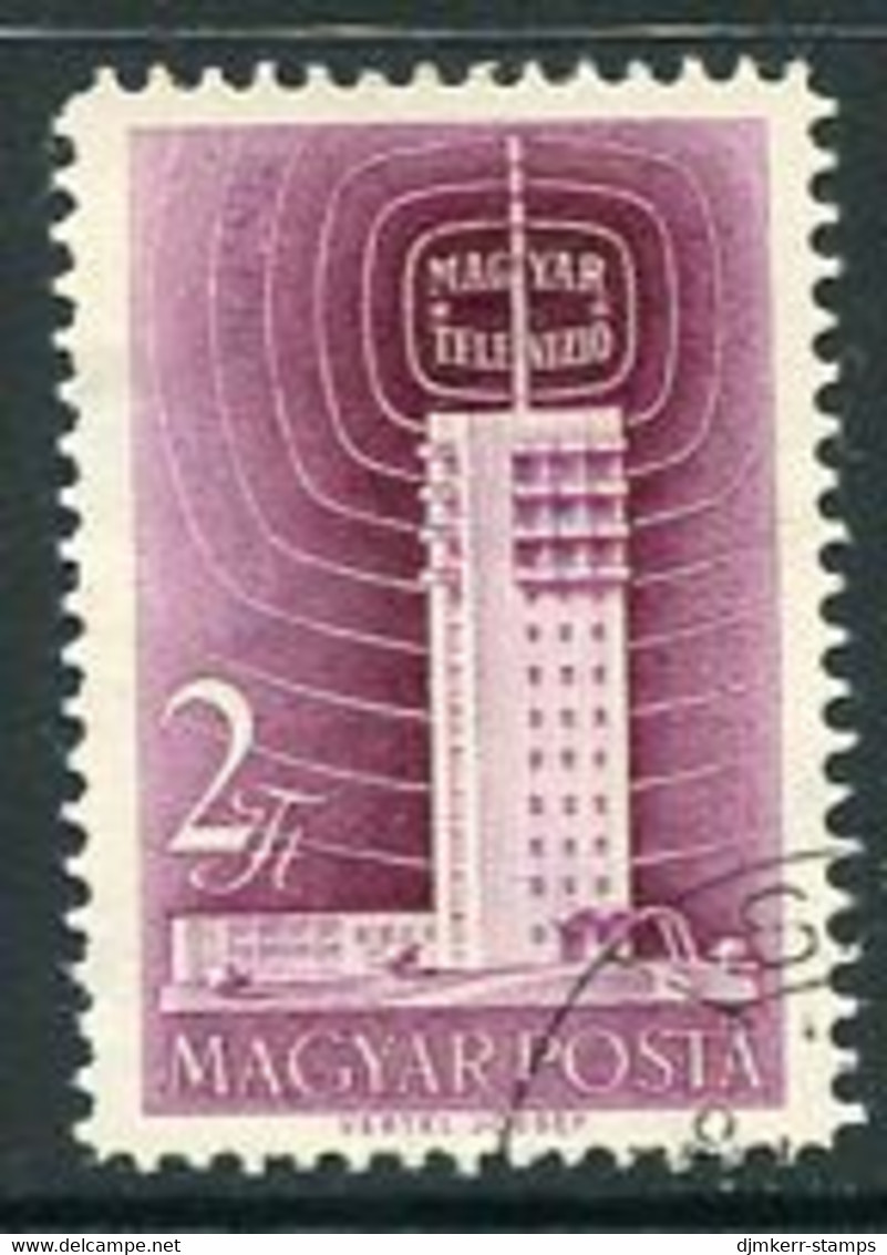 HUNGARY 1958 Opening Of TV Station Used.  Michel 1511A - Usado