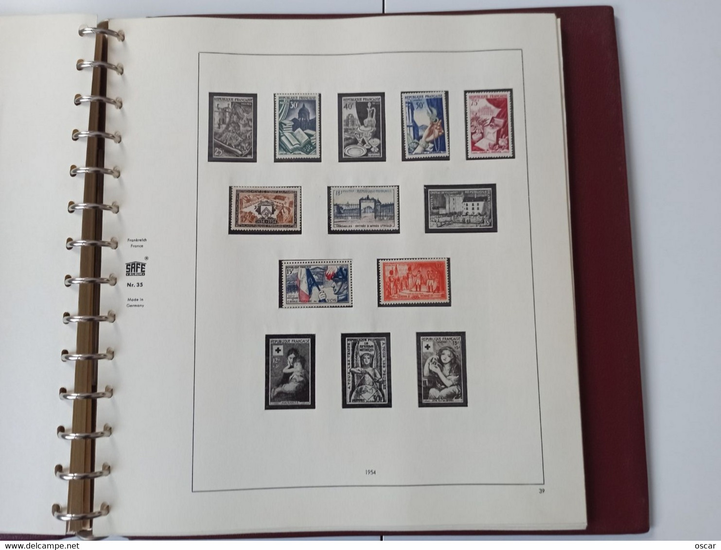 Album Safe ancienne génération avec 372 timbres