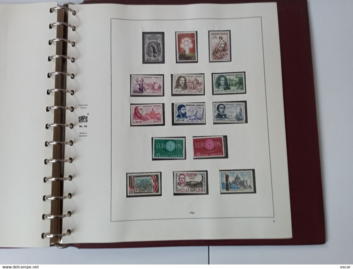 Album Safe ancienne génération avec 372 timbres