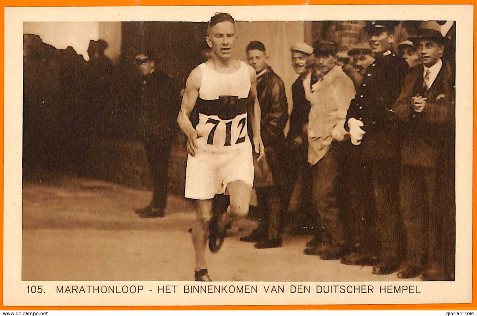 Aa2904 - VINTAGE POSTCARD  - 1928  Olympic  Games AMSTERDAM - TRACK Marathon - Verano 1928: Amsterdam