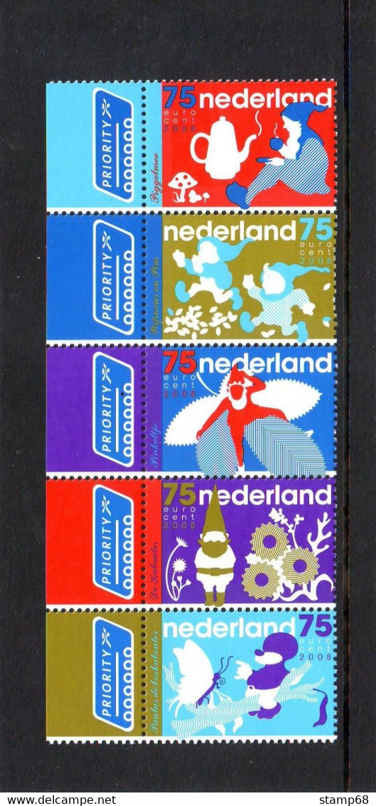 Nederland NVPH 2603-07 Serie Nederlandse Kabouters 2008 MNH Postfris - Autres & Non Classés