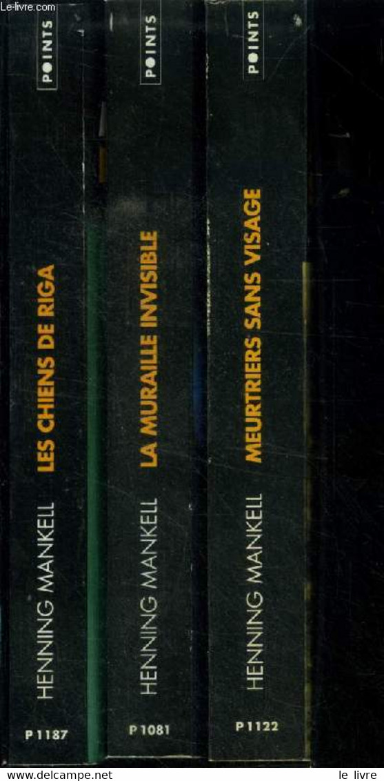 Coffet De 3 Volumes : Meurtriers Sans Visage ; La Muraille Invisible ; Les Chiens De Riga - Mankell Henning - 2004 - Other & Unclassified