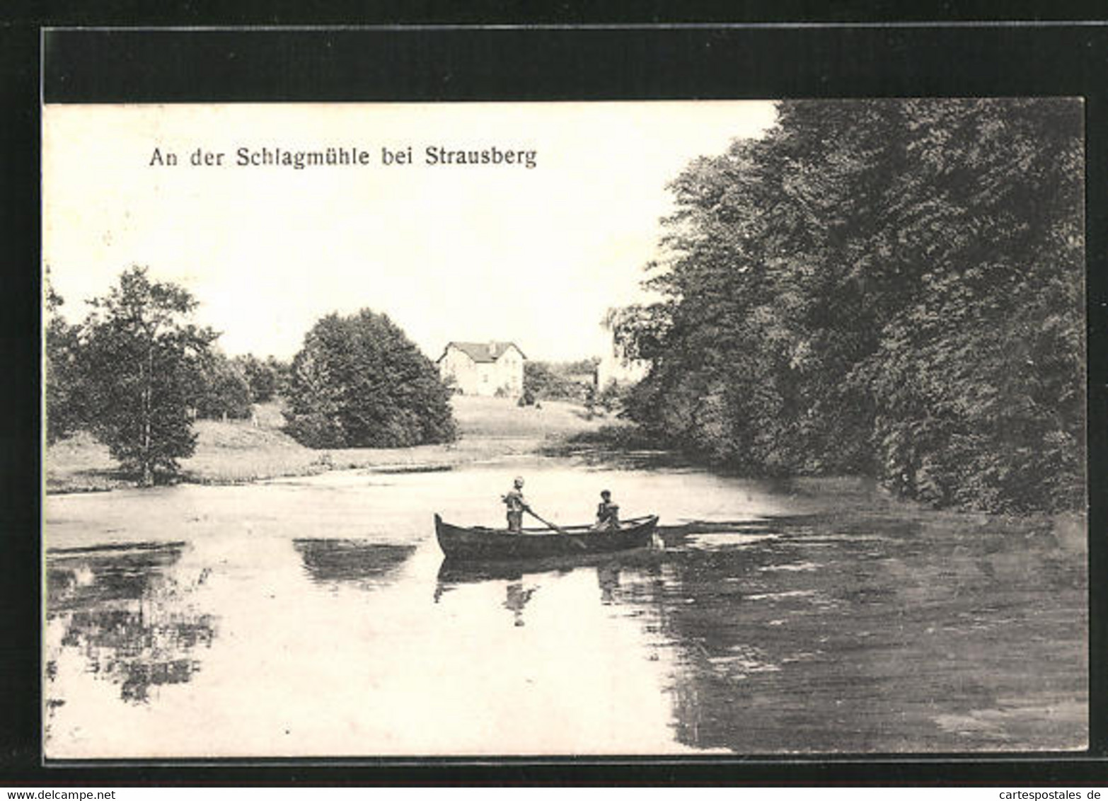 AK Strausberg, Partie An Der Schlagmühle - Strausberg