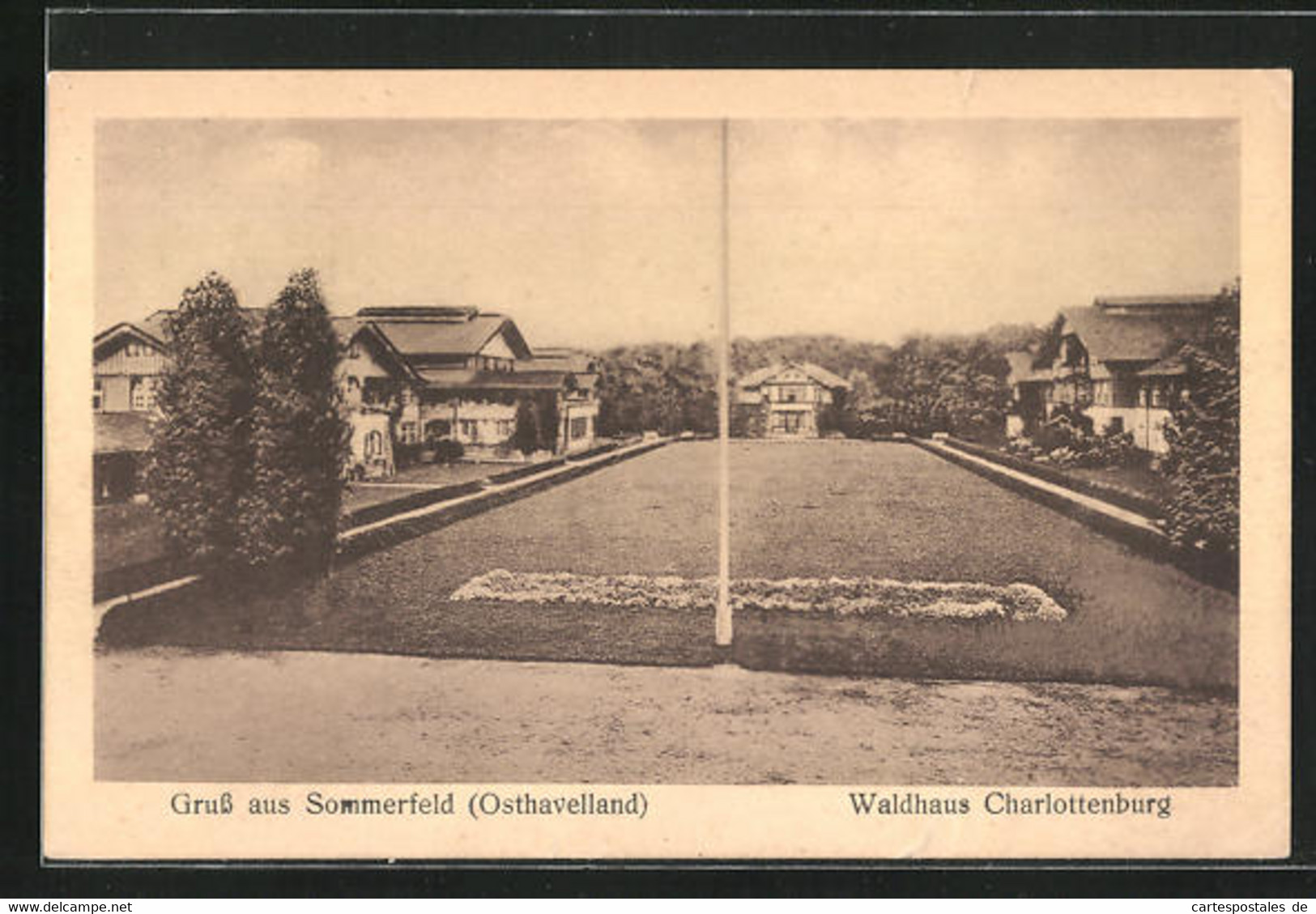 AK Sommerfeld (Osthavelland), Waldhaus Charlottenburg - Sommerfeld