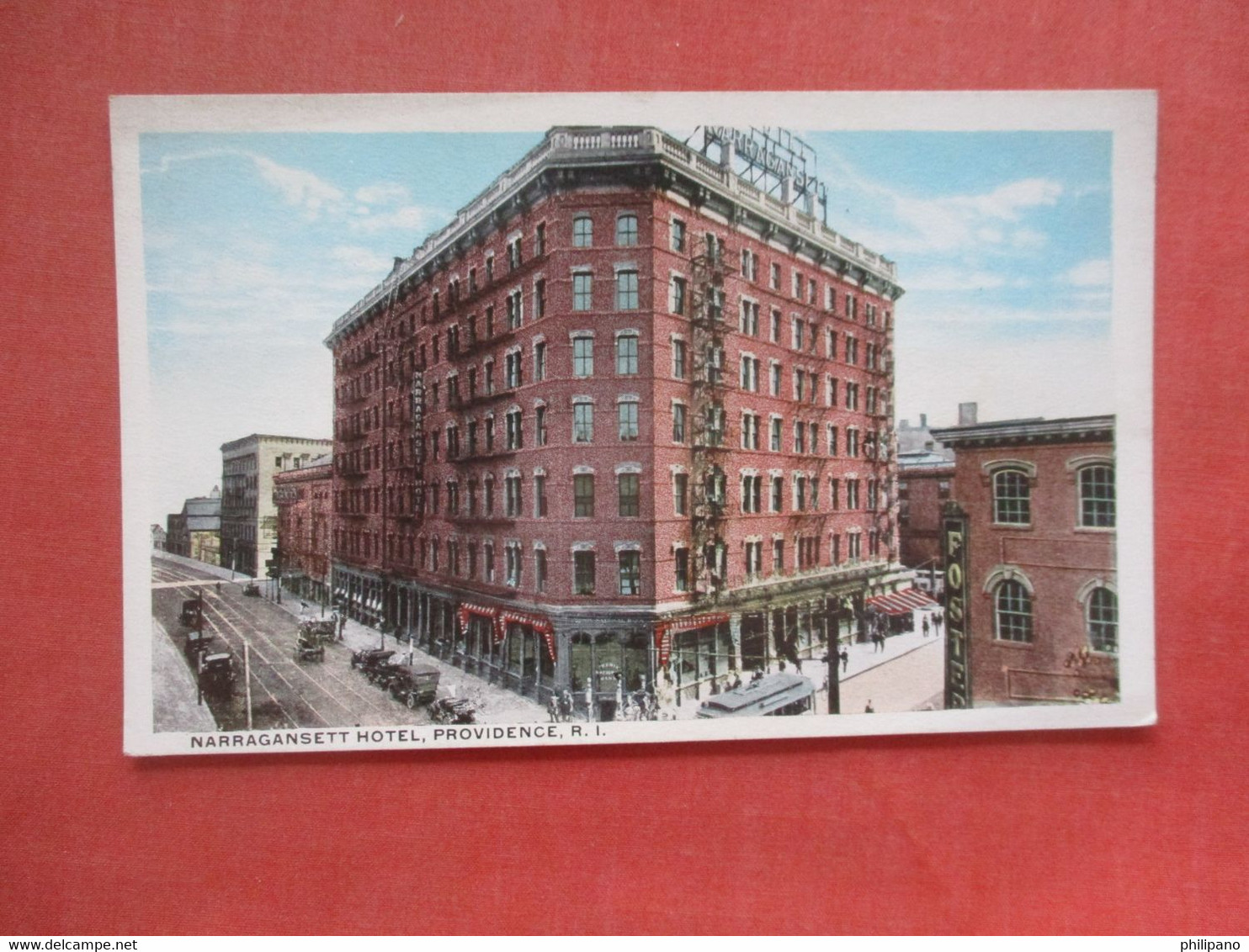 Narragansett Hotel   Providence   Rhode Island       Ref  4933 - Providence