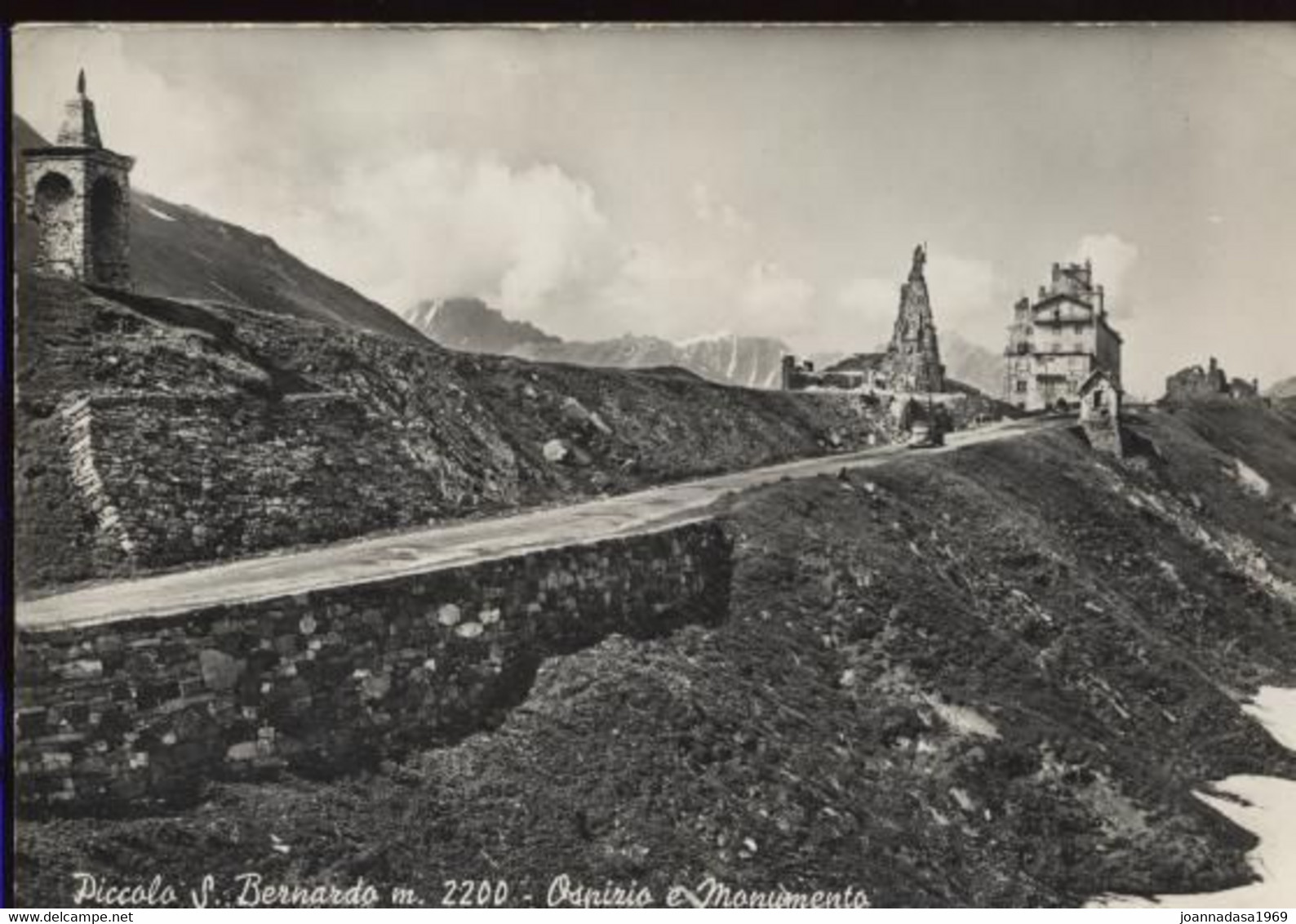 PICCOLO SAN BERNARDO OSPIZIO E MONUMENTO VIAGGIATA 1961 + 2 TIMBRI SPECIALI - Aosta