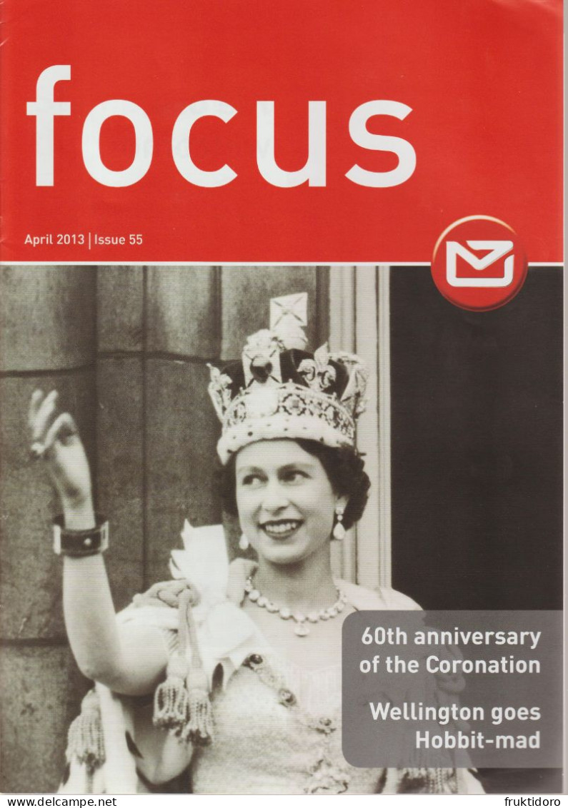 New Zealand Philatelic Magazine Focus 53, 55, 56, 66, 68, 71 Armistice Royal Wedding Maui & The Fish Edmund Hillary - Collections, Lots & Series