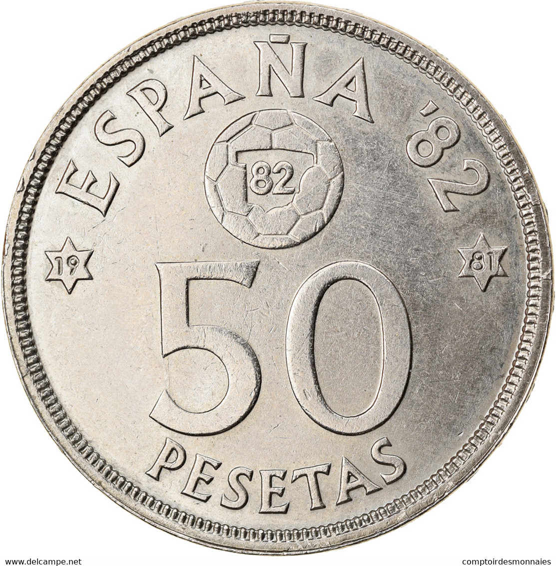 Monnaie, Espagne, Juan Carlos I, 50 Pesetas, 1981, SUP, Copper-nickel, KM:819 - 50 Pesetas