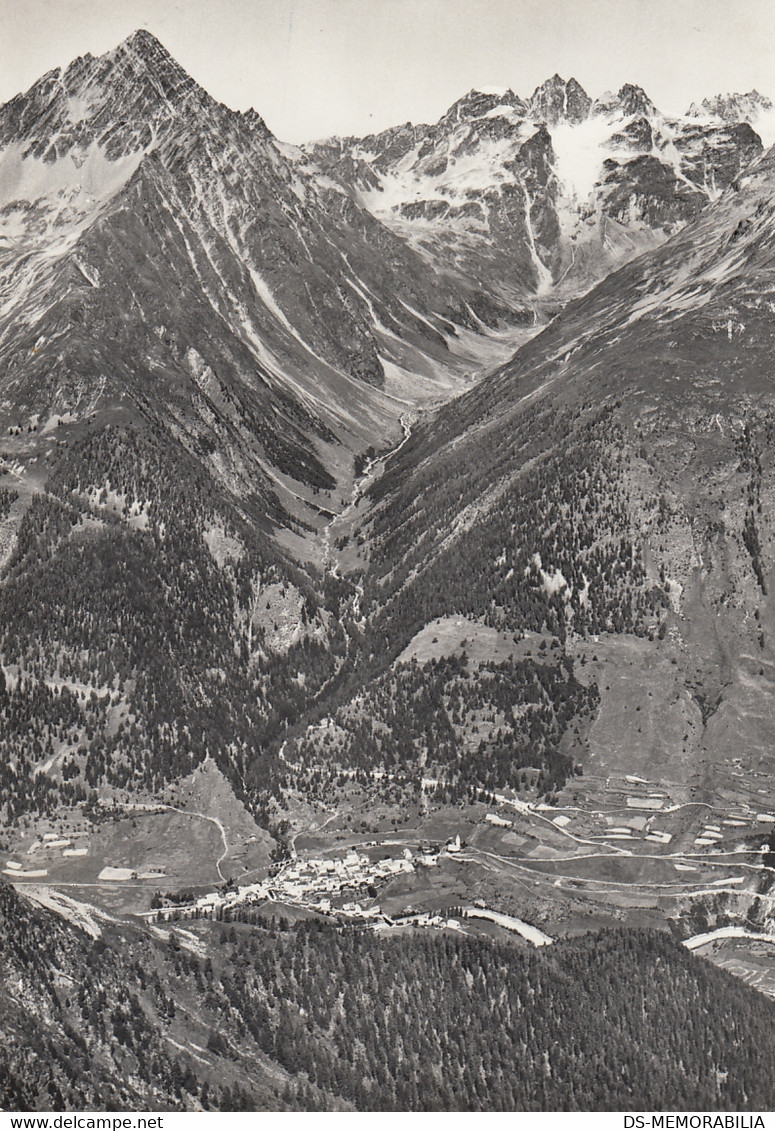 Lavin Unterengadin Gegen Lavinuoz , Piz Linard Und Silvretta 1972 - Lavin