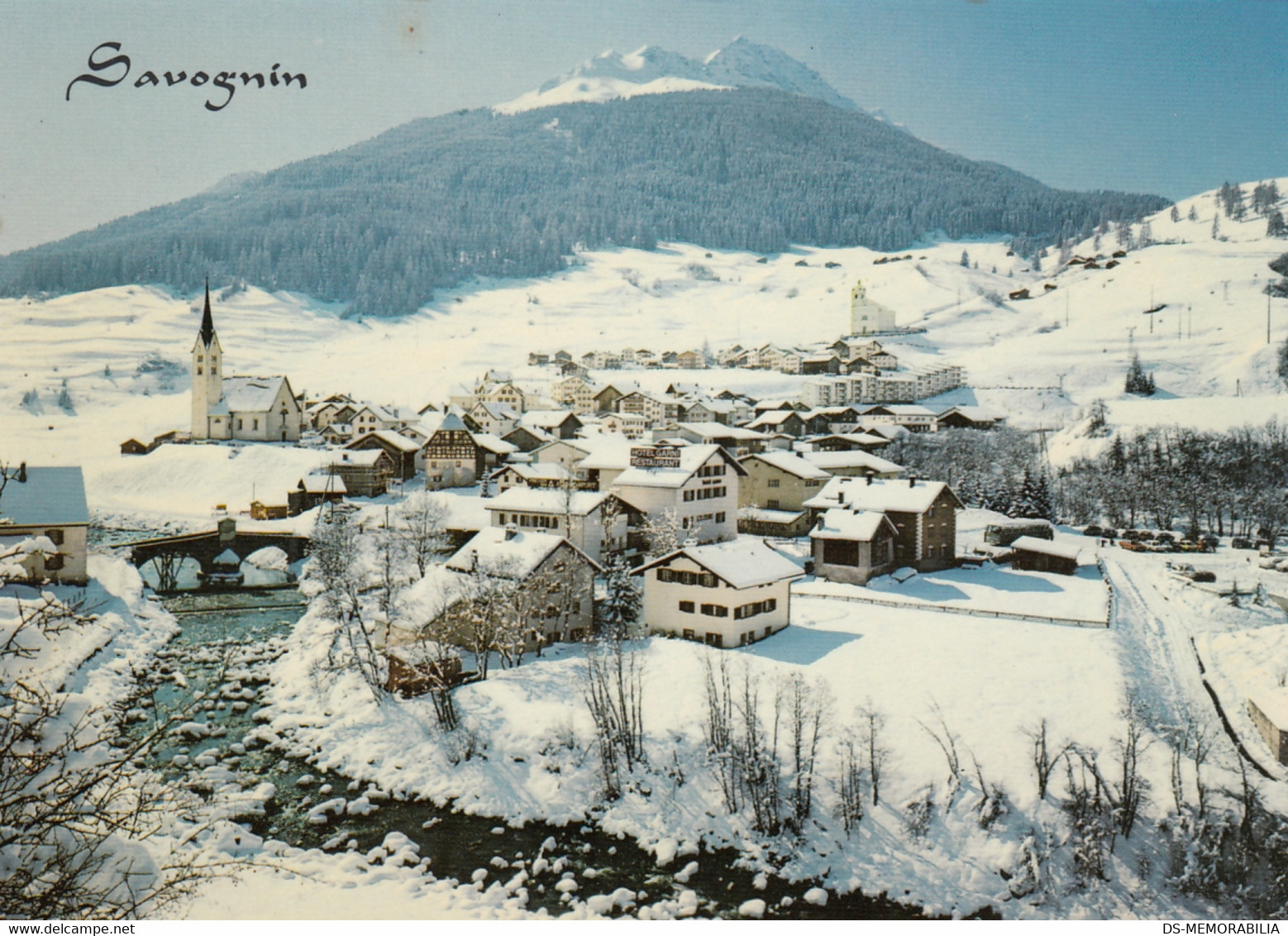 Savognin In Winter - Savognin