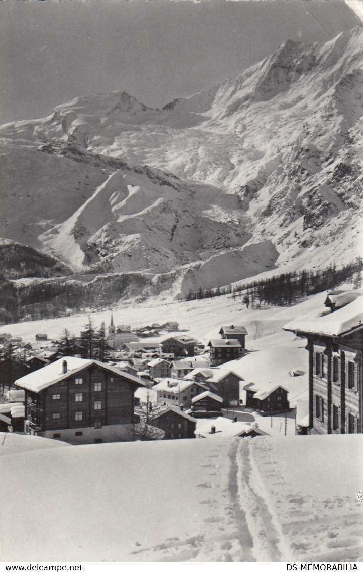 Saas Fee - Alphubel Und Taschhorn 1963 - Täsch