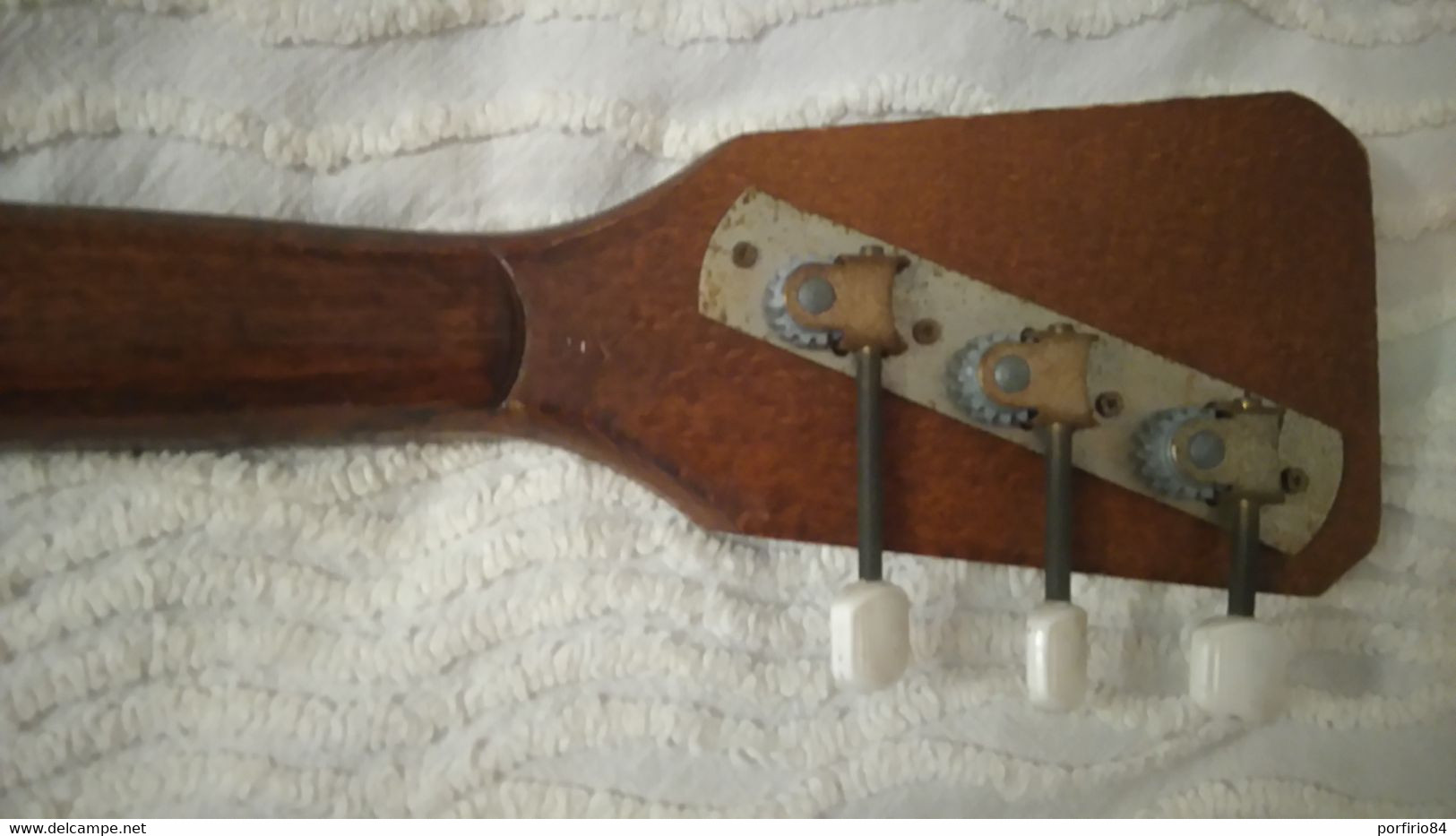 VINTAGE BALALAIKA RUSSA CON INTARSI ORIGINALE DEGLI ANNI 70 - Instruments De Musique