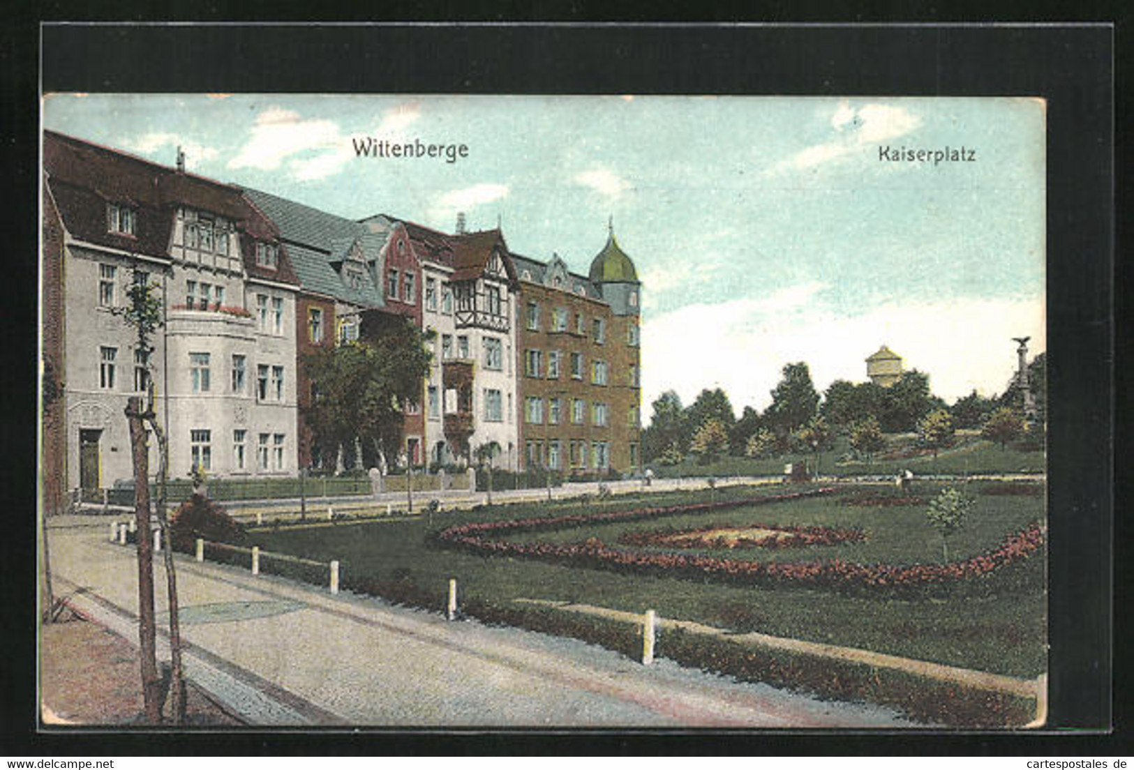 AK Wittenberge, Strasseneck Am Kaiserplatz - Wittenberge