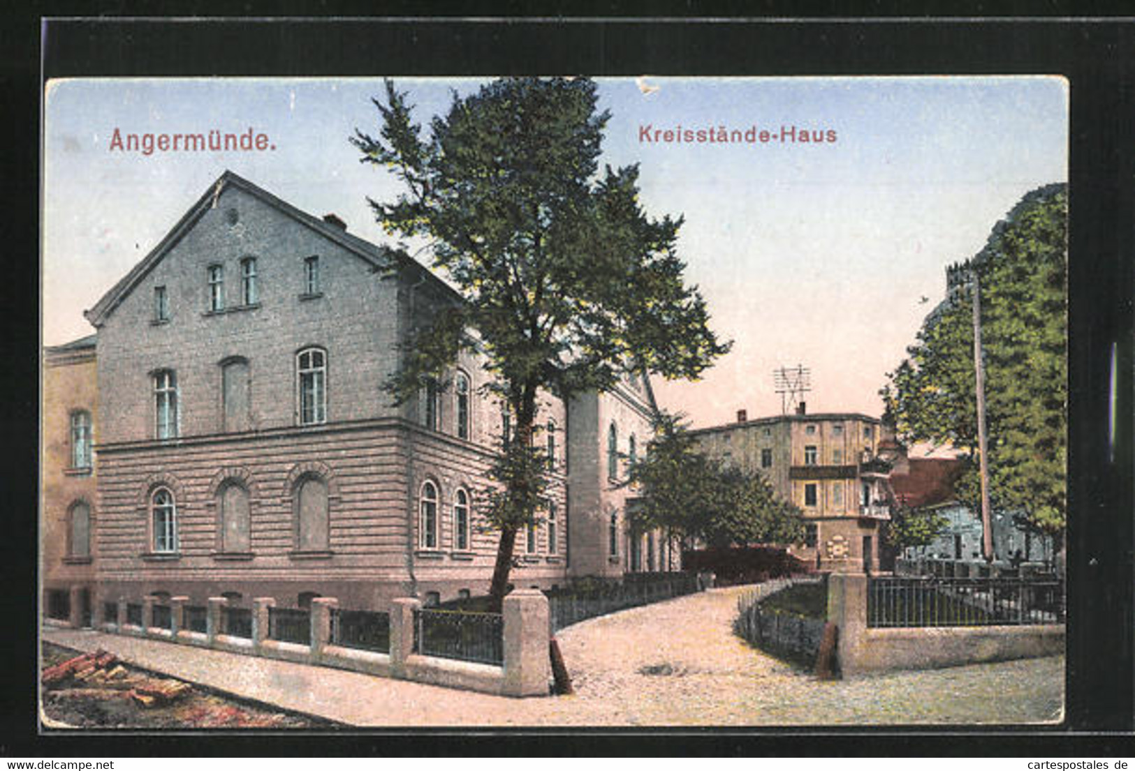 AK Angermünde, Kreisstände-Haus - Angermuende