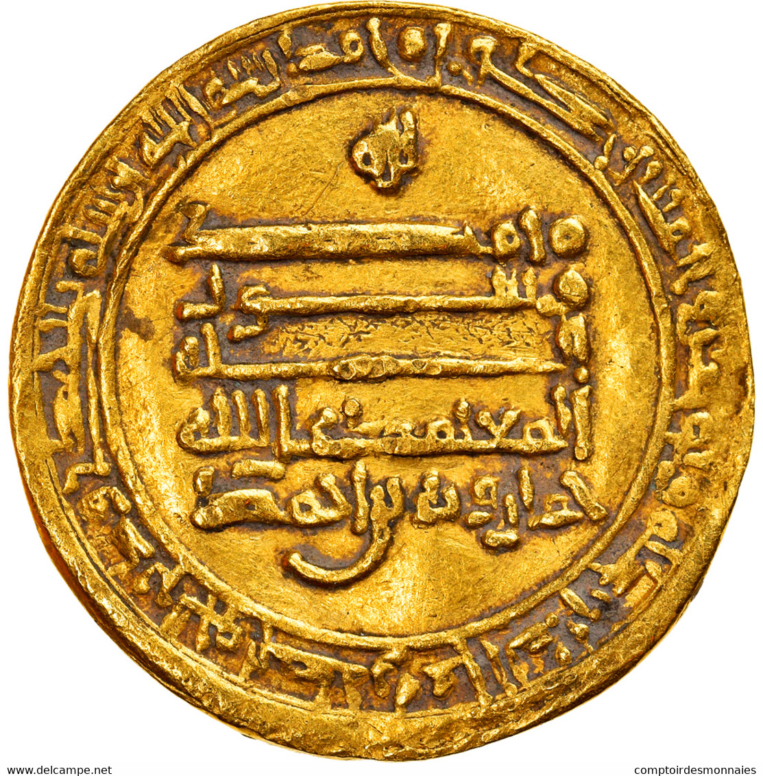 Monnaie, Tulunids, Khumarawayh B. Ahmad, Dinar, AH 278 (891/892), Misr, TTB+, Or - Islamic