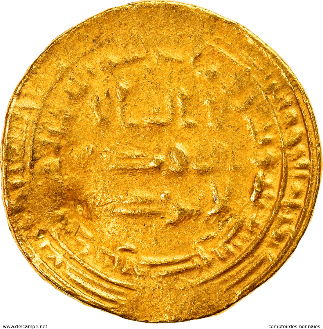 Monnaie, Abbasid Caliphate, Al-Mu'tasim, Dinar, AH 223 (837/838), Misr, TB+, Or - Islamic