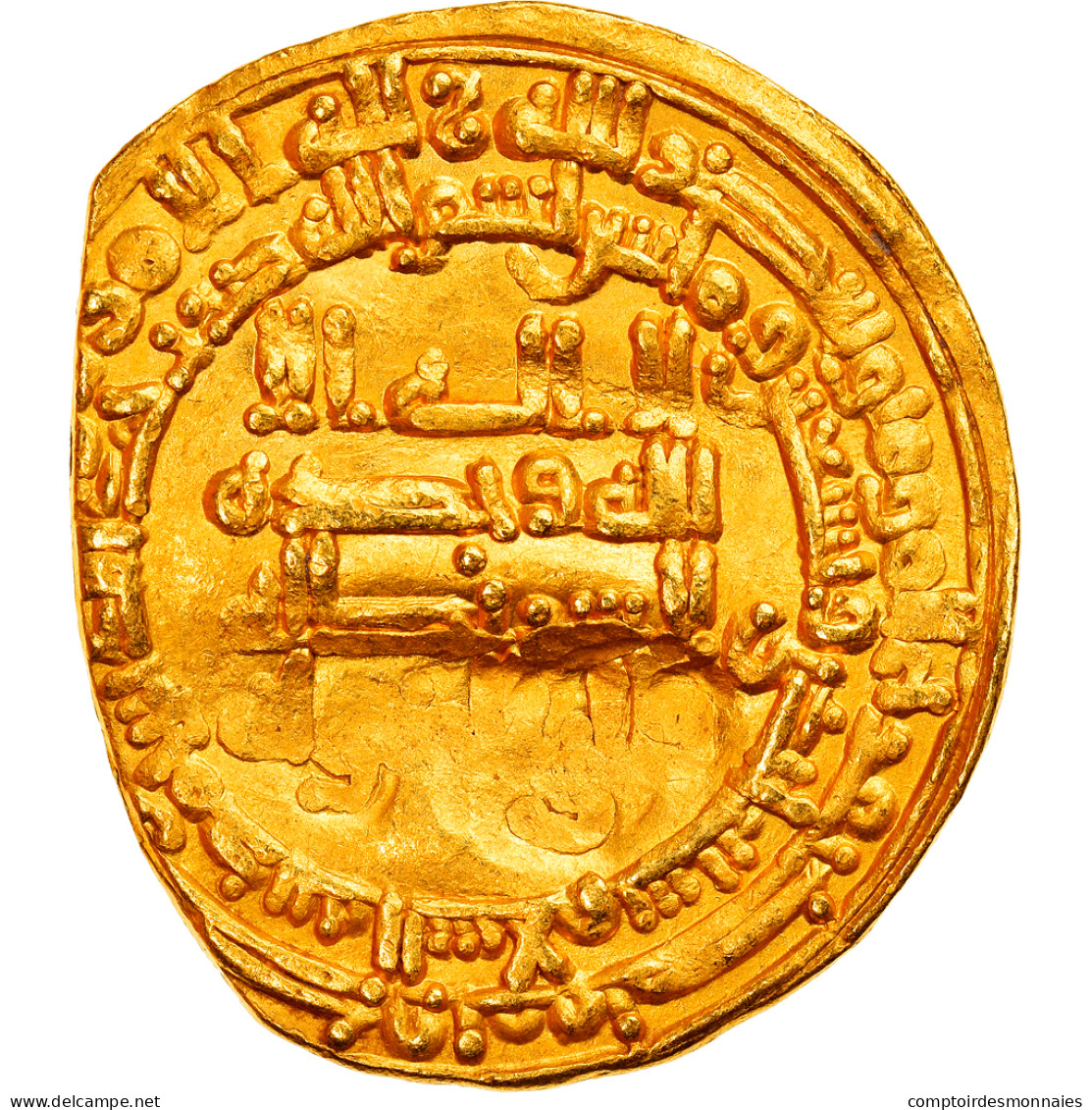 Monnaie, Abbasid Caliphate, Al-Muktafi, Dinar, AH 291 (902/903), Madinat - Islamic