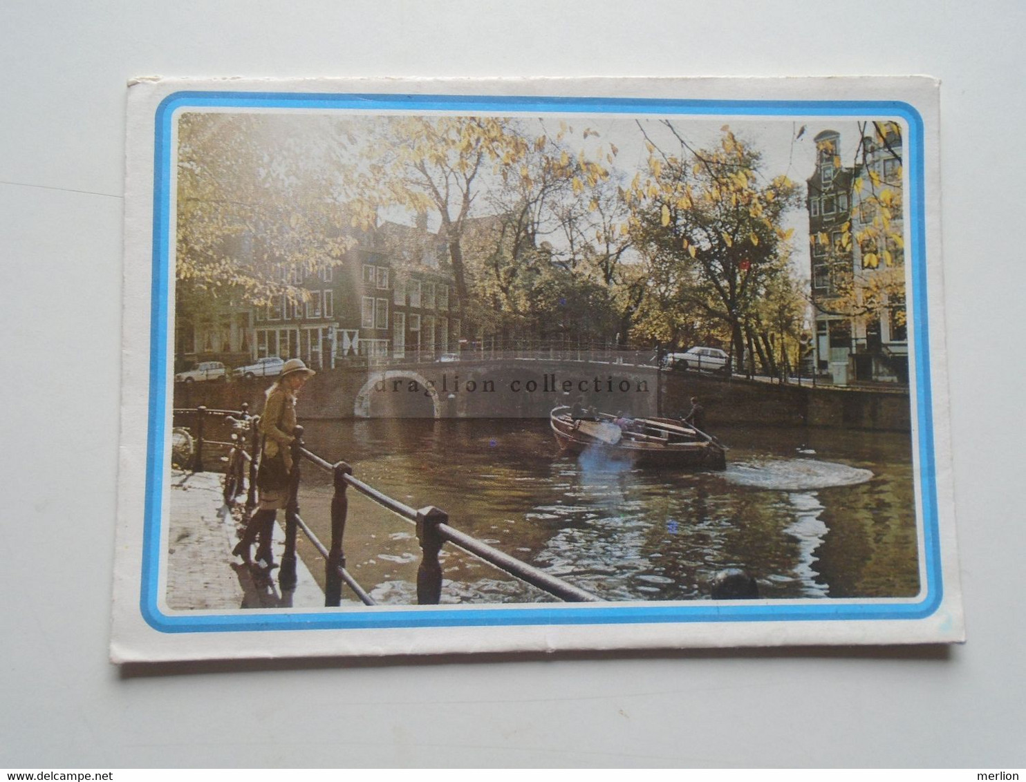 D179593    KLM AIRLINE  NETHERLANDS HOLLAND  ENVELOPE COVER  Ca 1970  -posted In Hungary - Non Classés