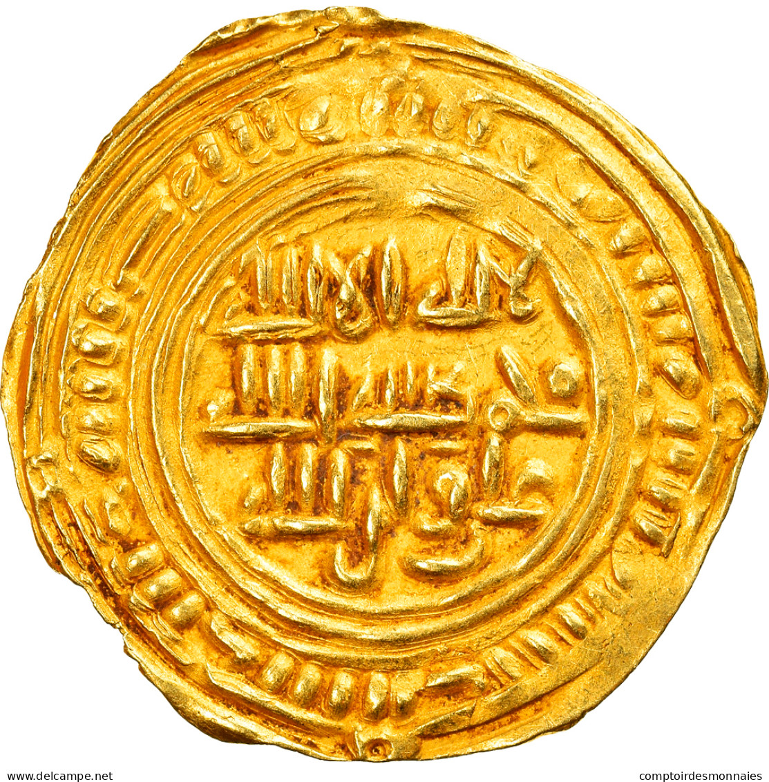 Monnaie, Sulayhid, Queen 'Arwa Bint Ahmad, 1/2 Dinar, AH 487 (1094/95), Dhu - Islamic