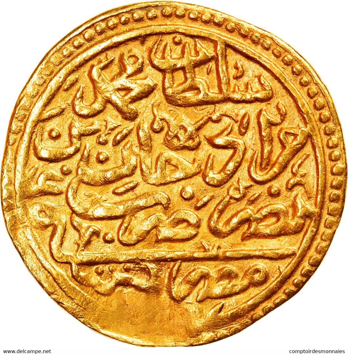 Monnaie, Ottoman Empire, Mehmet III, Sultani, AH 1003 (1594), Misr, TTB+, Or - Islamic