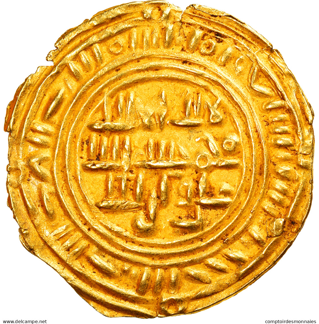 Monnaie, Sulayhid, Queen 'Arwa Bint Ahmad, 1/2 Dinar, AH 487 (1094/95), Dhu - Islamische Münzen