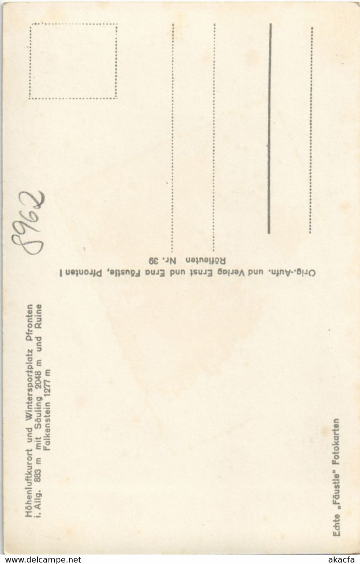 CPA AK Pfronten GERMANY (1120959) - Pfronten