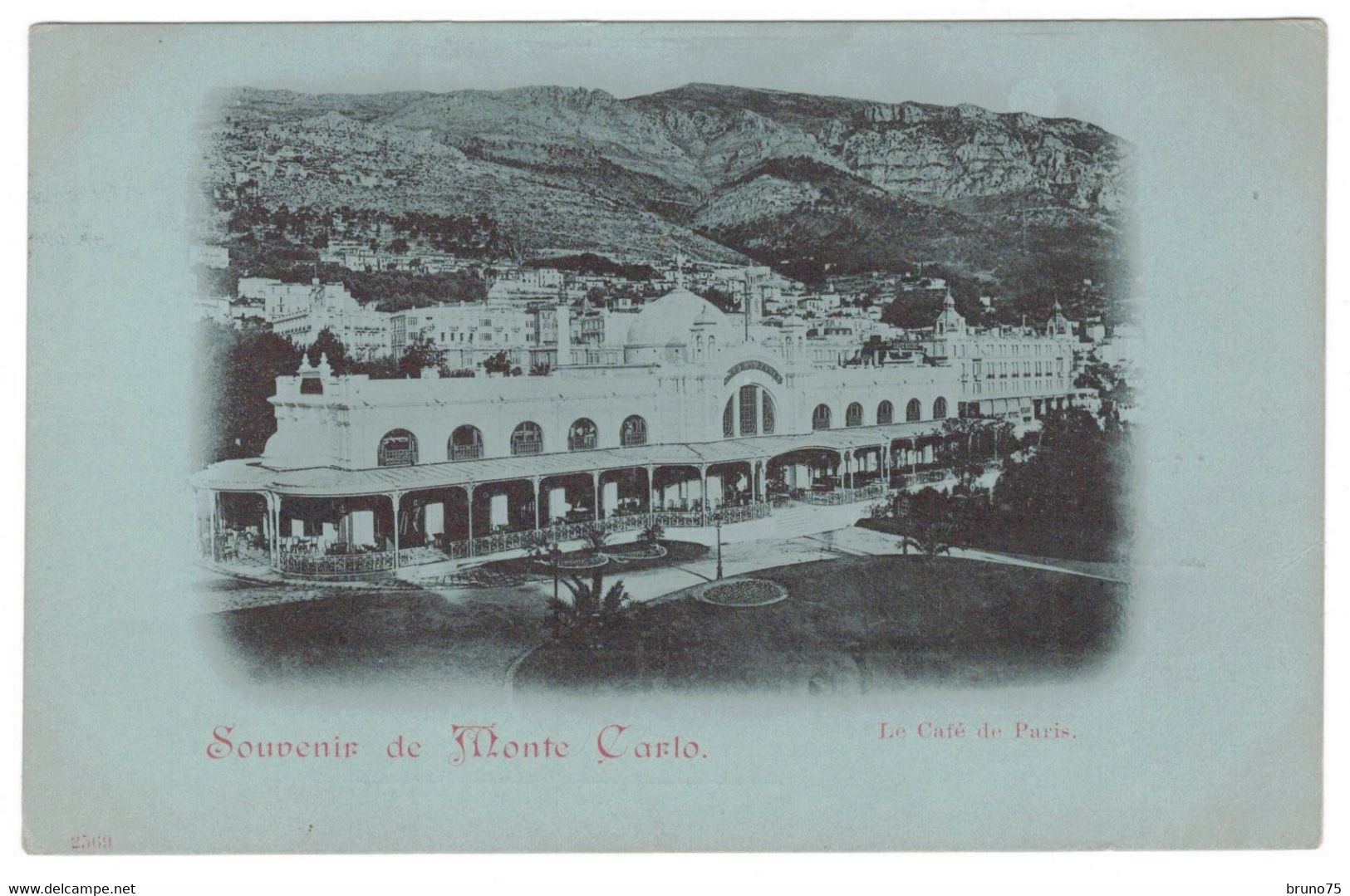 Souvenir De Monte Carlo - Le Café De Paris - Bars & Restaurants