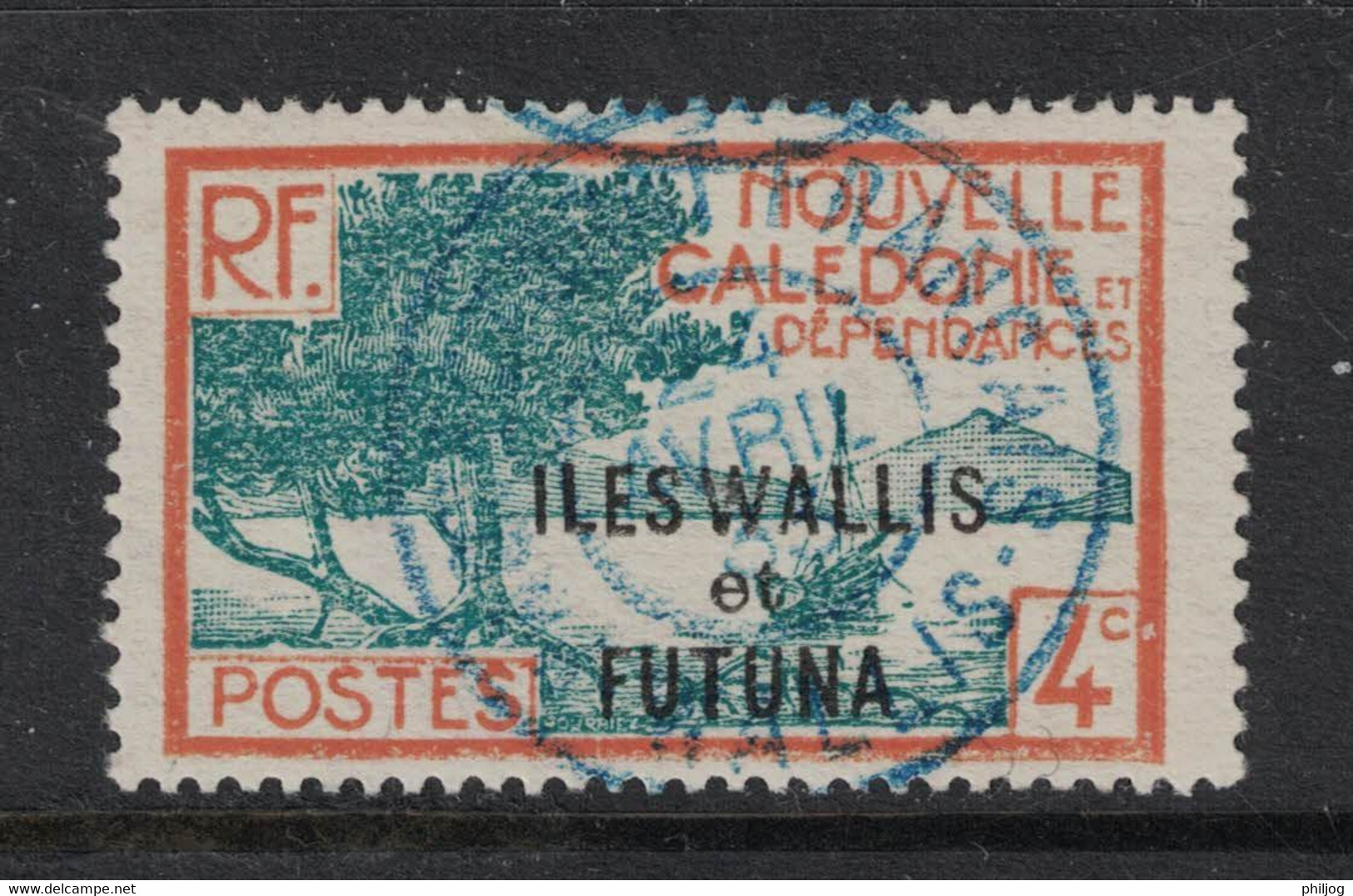 Wallis Et Futuna - Yvert 45 Oblitéré WALLIS  En  BLEU - Scott#46 - Used Stamps