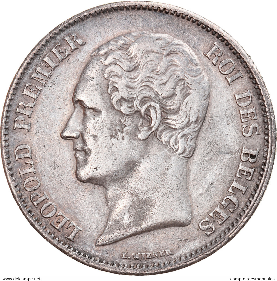 Monnaie, Belgique, Leopold I, 2-1/2 Francs, 1848, Bruxelles, TTB, Argent, KM:11 - 2 ½ Francs