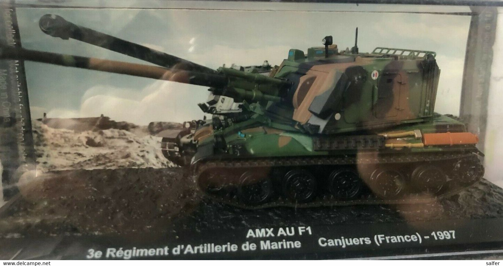 .CARRO ARMATO TANK AMX AU F1 Nuovo In Blister - Carri Armati