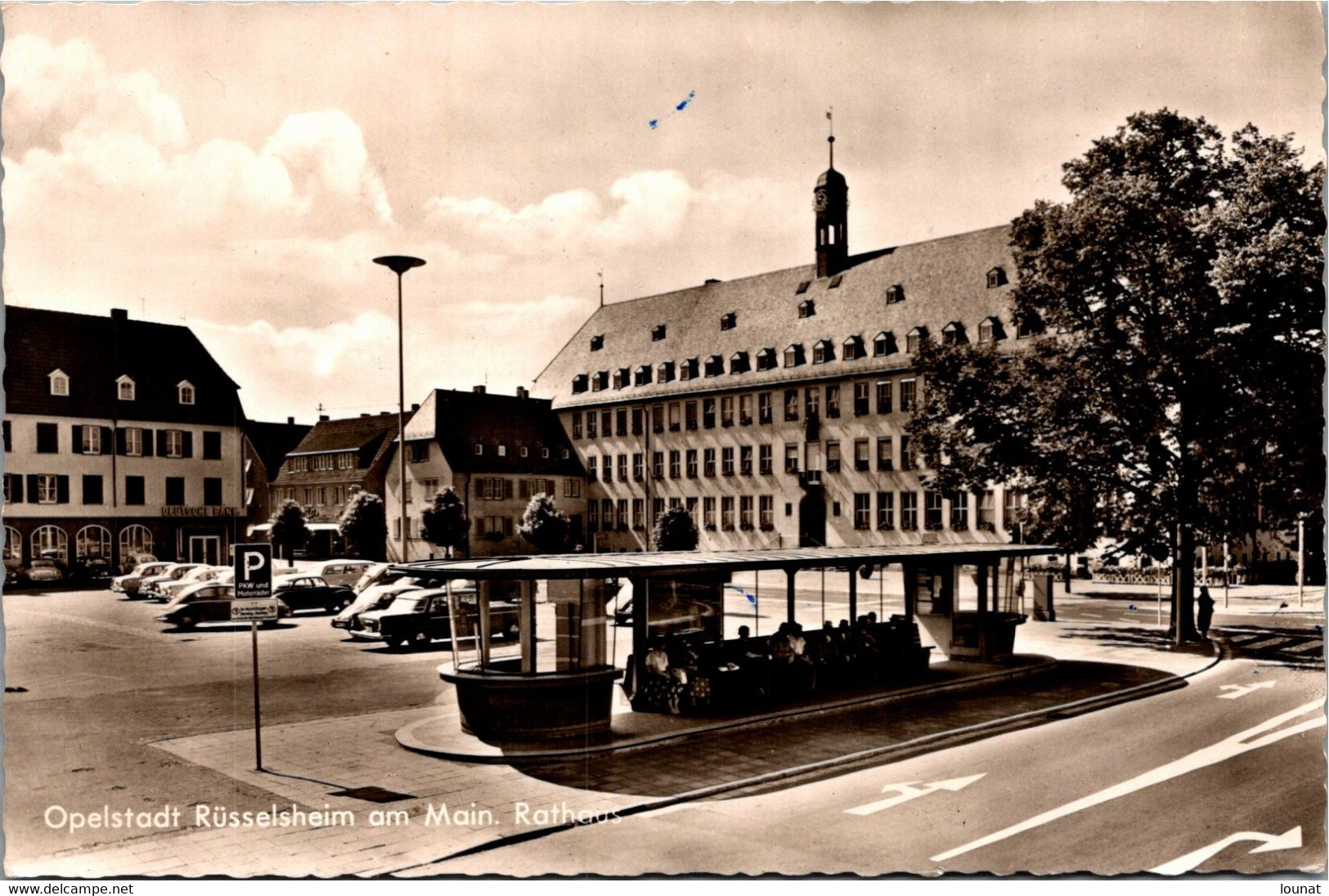 Allemagne - Opelstdat Rüsselsheim Am Main. Rathaus - Automobiles - - Ruesselsheim