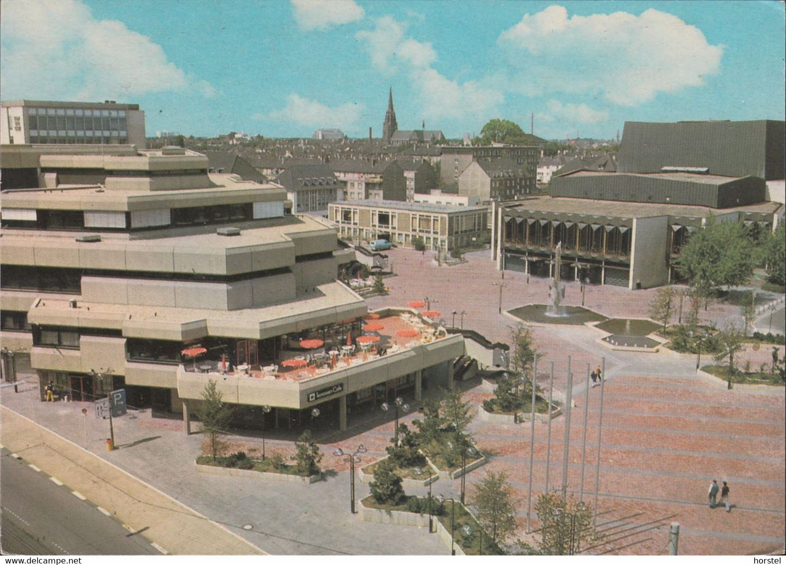 D-47798 Krefeld - Seidenweberhaus Und Stadttheater - Fußgängerzone - Nice Stamp - Krefeld