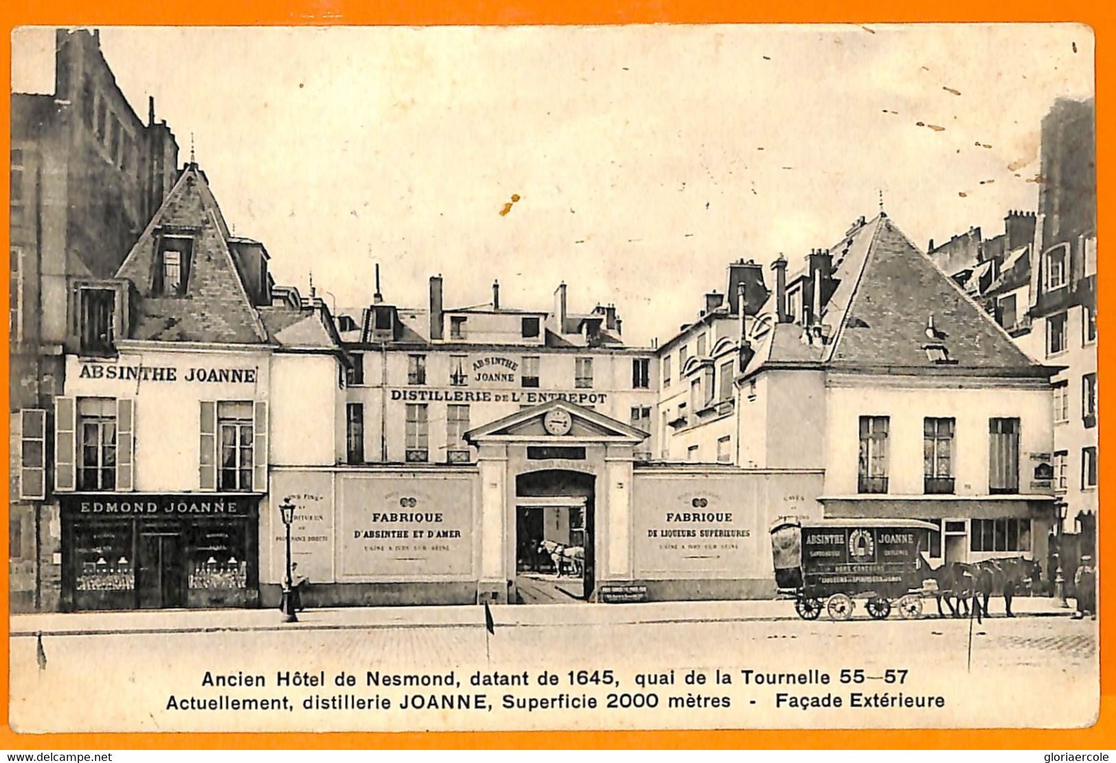 Aa2920 - FRANCE - POSTAL HISTORY - 1924 Olympic Games POSTMARK On Postcard - Verano 1924: Paris