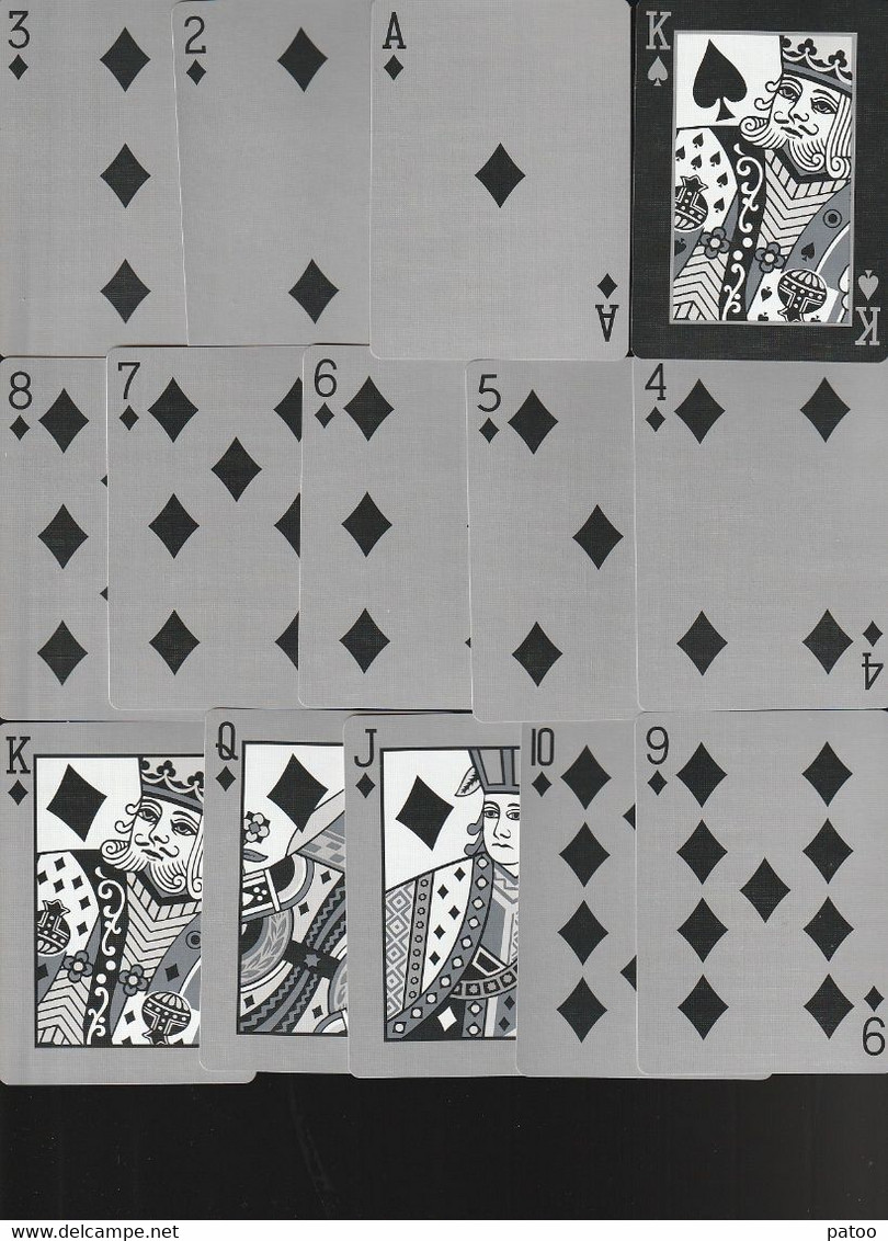 JEU DE CARTES NOIRES BICYCLE PLAYING CARDS  /2 JOKERS /NEUF /AIR-CUSHION USA - 54 Cards