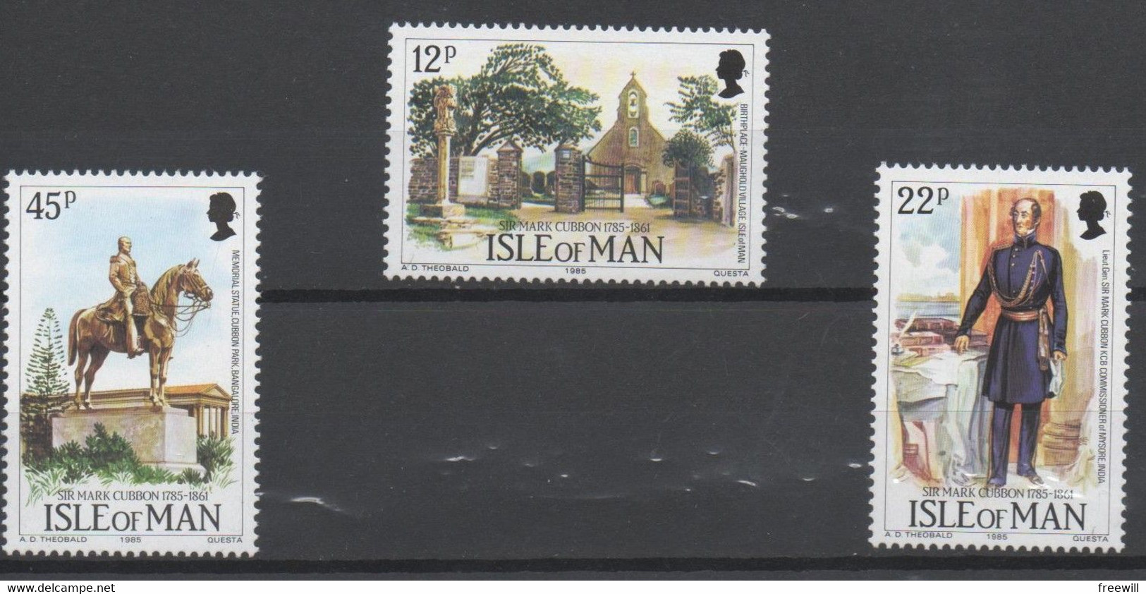 Sir Mark Cubbon XXX 1985 - Isla De Man