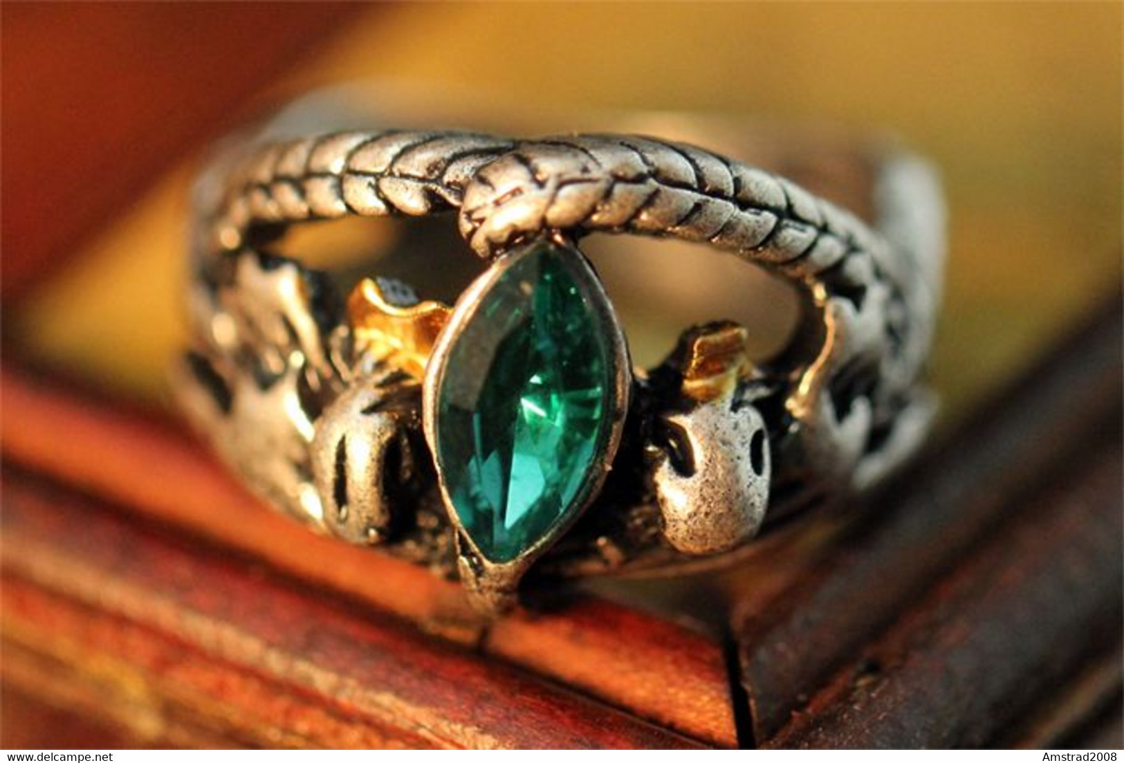 II SIGNORE DEGLI ANELLI ANELLO ARAGORN THE LORD OF THE RING ARGENTATO COSPLAY - Anillos