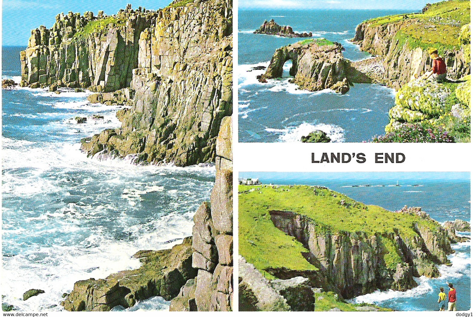 LANDS END, CORNWALL. UNUSED POSTCARD Z4 - Land's End