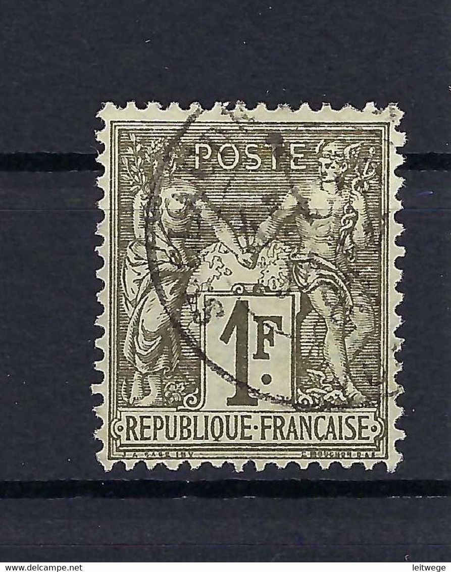 Frankreich Mi.67I Gestempelt Kat.11,-€ - 1876-1878 Sage (Type I)