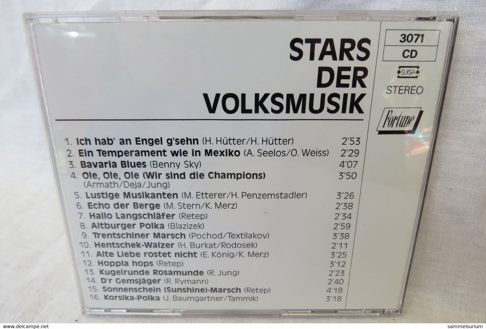 CD "Stars Der Volksmusik" Div. Interpreten - Andere - Duitstalig