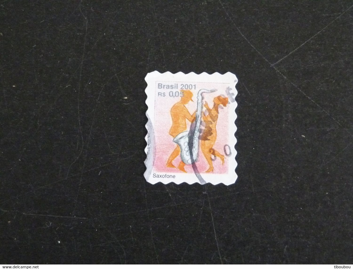 BRESIL BRASIL YT 2722 OBLITERE  - SAXOPHONE - Used Stamps
