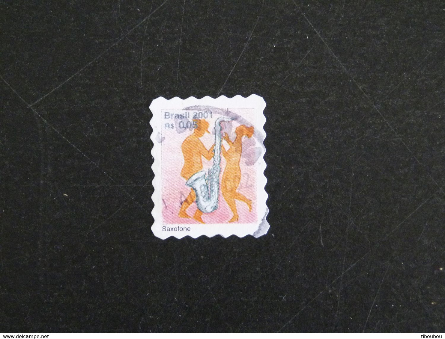 BRESIL BRASIL YT 2722 OBLITERE  - SAXOPHONE - Used Stamps