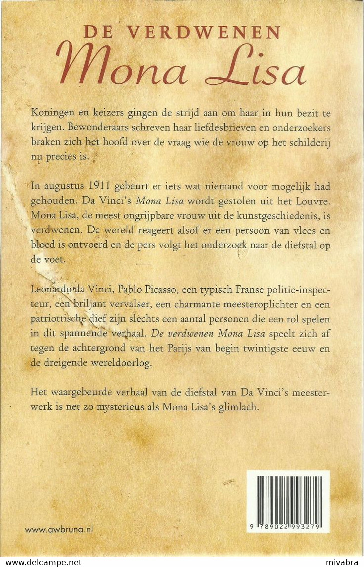 DE VERDWENEN MONA LISA - R. A. SCOTTI - DE MYSTERIEUZE VERDWIJNING VAN DA VINCI'S MEESTERWERK - Private Detective & Spying