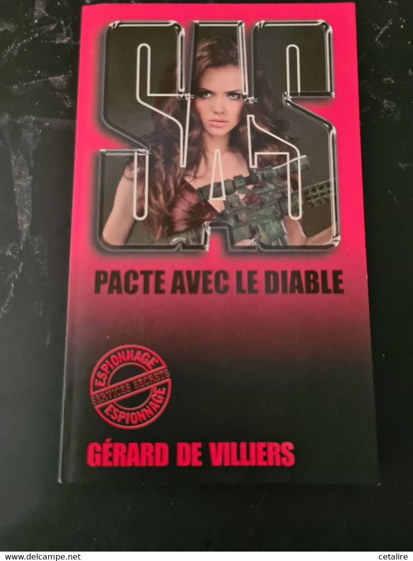 SAS Pacte Avec Le Diable Edition Collector +++COMME NEUF+++ LIVRAISON GRATUITE+++ - SAS